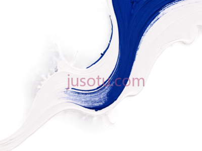 深蓝色画笔,画布,噪点, PNG