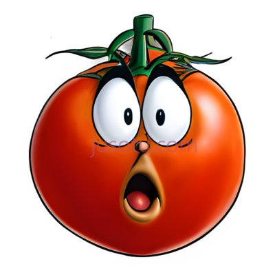 卡通,番茄,表情, PNG