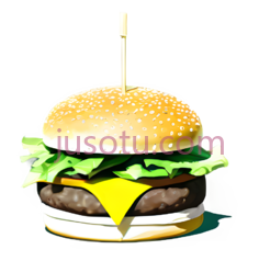 汉堡,美味PNG