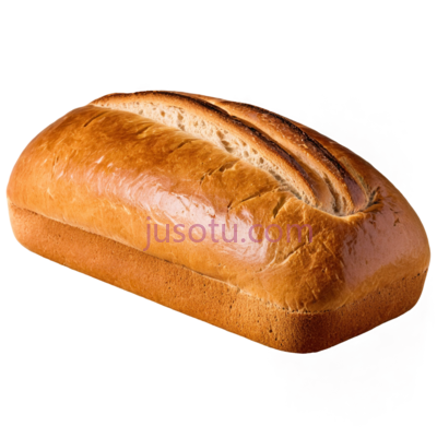 面包,长方体,金黄色, PNG