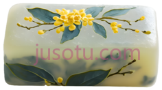 花,手绘,黄色,绿色PNG