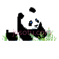 熊猫,森林PNG