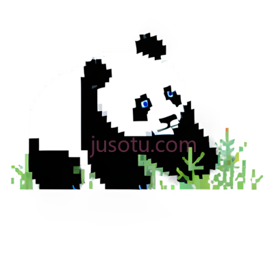 熊猫,森林, PNG