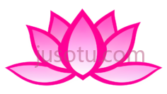 莲花,卡通,粉色PNG