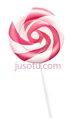 棒棒糖,螺旋形,粉色,白色PNG