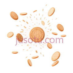 饼干,卡通,黄色PNG