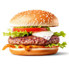 汉堡,美食PNG
