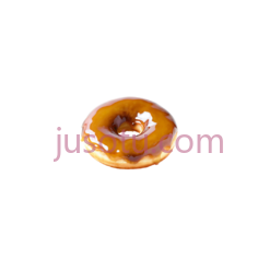 奶油焦糖甜甜圈PNG