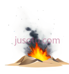 沙漠,爆炸PNG