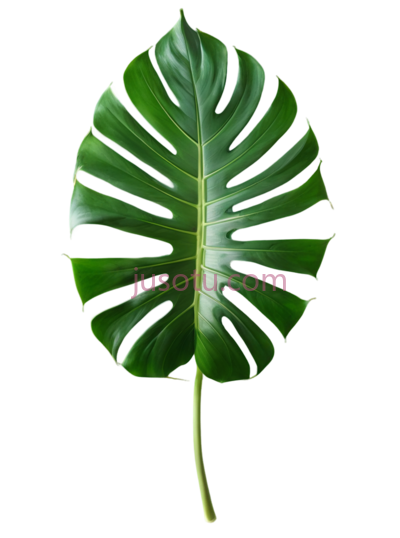 龟背竹叶, PNG