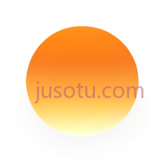 太阳,渐变,橙色PNG