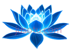 莲花,抽象,蓝色PNG