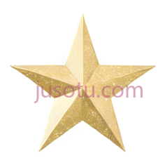 五角星,金色,黄色PNG