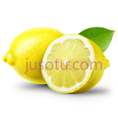 柠檬,切片PNG