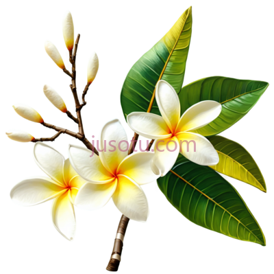 鸡蛋花树, PNG