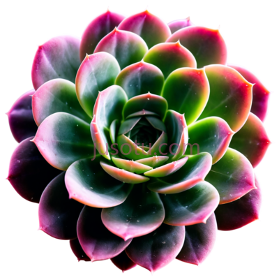 粉色多肉植物, PNG