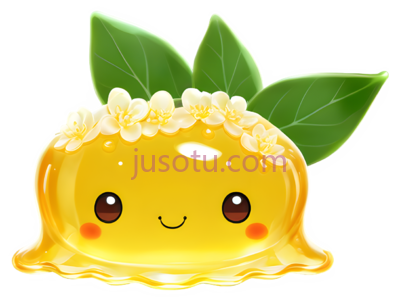 菠萝,卡通,黄色, PNG