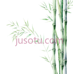 竹子,绿色, PNG
