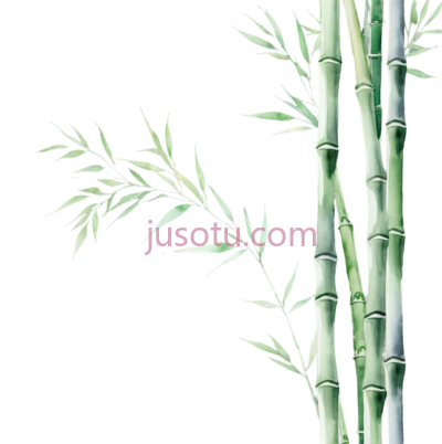 竹子,绿色, PNG