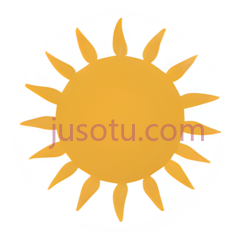 太阳,抽象,黄色PNG