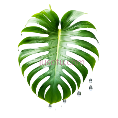 龟背竹叶, PNG