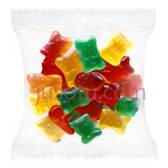 糖果,卡通熊形状,红色,绿色,黄色PNG