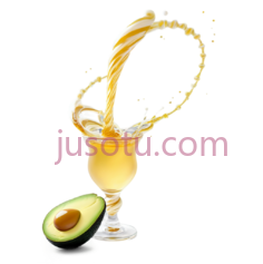 牛油果,卡通,绿色PNG