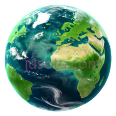 地球,卫星图像,蓝色,绿色,白色PNG