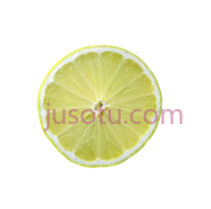 绿色柠檬,切片PNG