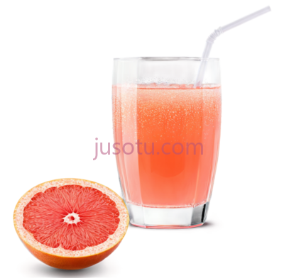 玻璃杯,柠檬汁,切片, PNG