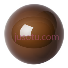 玻璃球,光滑,棕色PNG