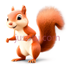 可爱松鼠PNG