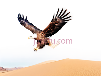 老鹰,棕色,白色, PNG