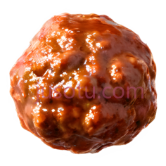 辣味肉丸PNG