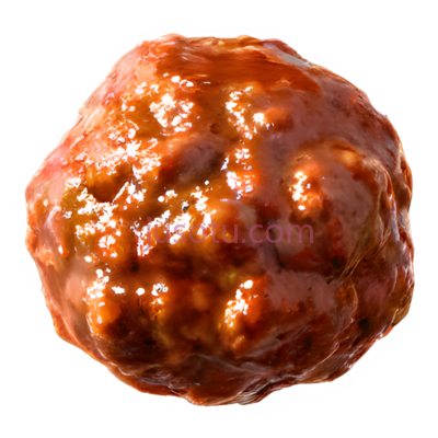 辣味肉丸, PNG
