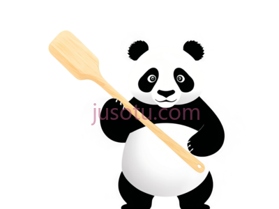熊猫,卡通,白色,黑色, PNG