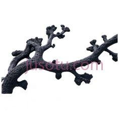 树枝,3D,灰色PNG