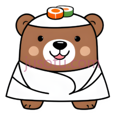 熊,樱桃小丸子,笑脸,漫画PNG