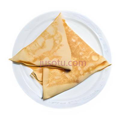 薄饼,折叠,黄色, PNG