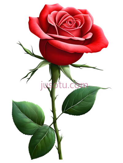 红玫瑰,花瓣, PNG