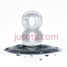 数字,水滴形状PNG