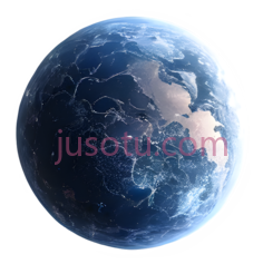 地球,卫星图像,蓝色,白色PNG