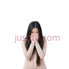 女性,悲伤PNG