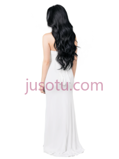 女人,连衣裙,白色PNG