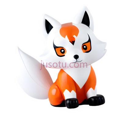狐狸,玩具, PNG