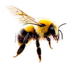 蜜蜂,卡通,黄色,黑色PNG