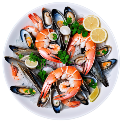 海鲜菜肴, PNG