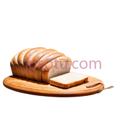 面包,切片,白色PNG