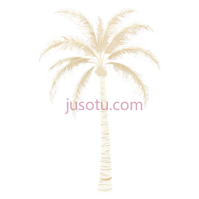 棕榈树,米色, PNG