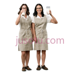 牛奶,女人, PNG